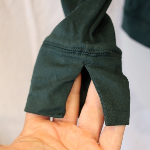 Lucy Green Flare-Leg Track Suit Lounge Set XS Full-Zip Jacket & Pants Retro - Picture 4 of 16